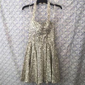 Bicycle pinup girl halter or strapless dress 🚲